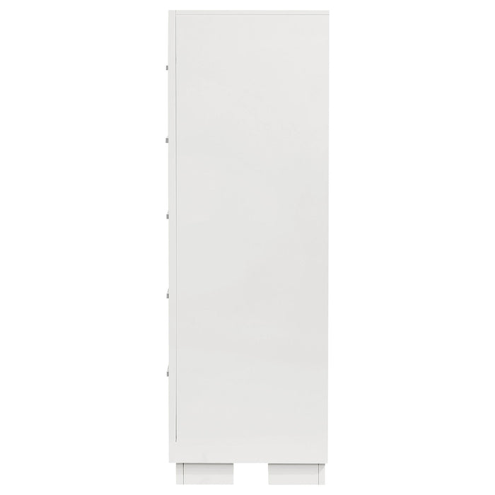 Jessica 5-drawer Bedroom Chest Snow White