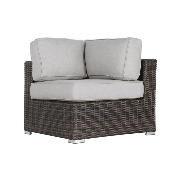 Rattan Sectional Sofa Set With Cushions