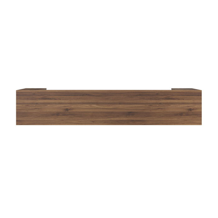 Farmhouse Style Extra Long Walnut Console Table