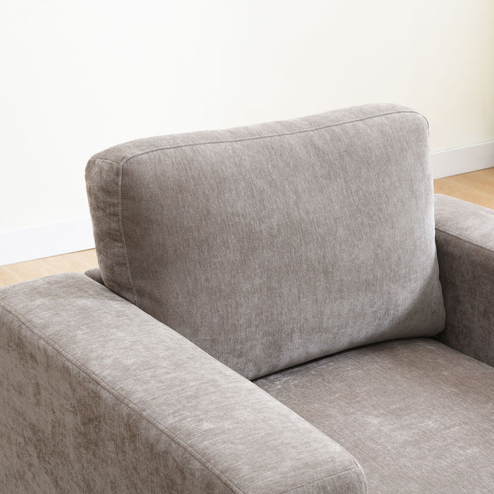 Oversized Accent Chair With Widen Arm For Living Room