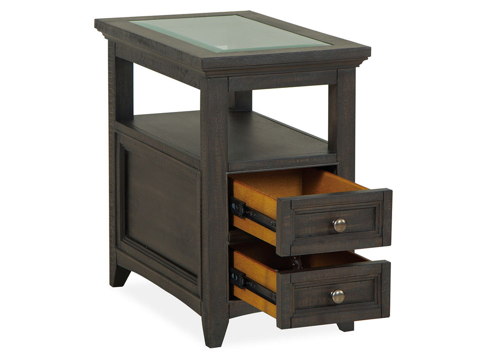 Westley Falls - Chairside End Table - Graphite