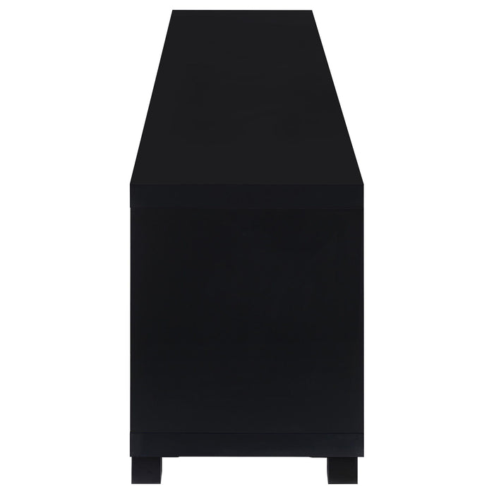 Arnaud - 4 Door TV Stand - Black