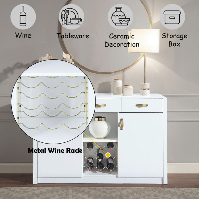 Paxley - Server - White High Gloss