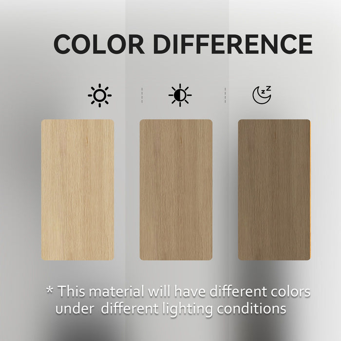 Floating Bathroom Vanity Cabinet, Soft Close Double Drawers, Open Side Storage, Wall Mounted, Cabinet Only