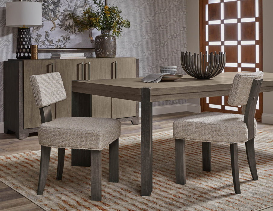 Anderson Park - Klismos Dining Chair (Set of 2) - Moose Trail / Frontier Brown