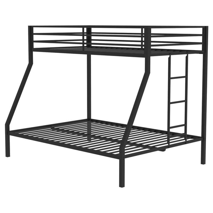 Alevera - Metal Bunk Bed With Ladder