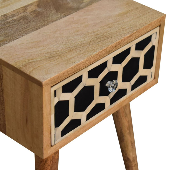Inlay - Bone Inlay Drawer Nightstand