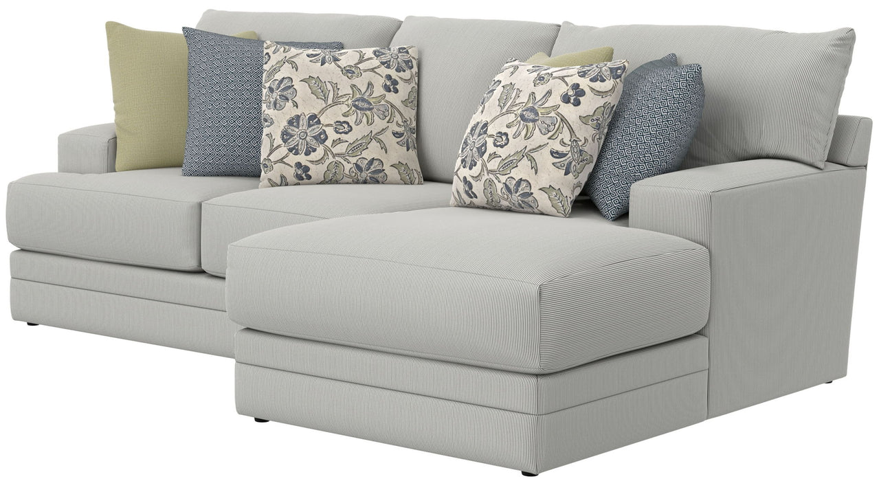 Stockbridge - Sectional With Comfort Coil Seating And 9 Accent Pillows Included