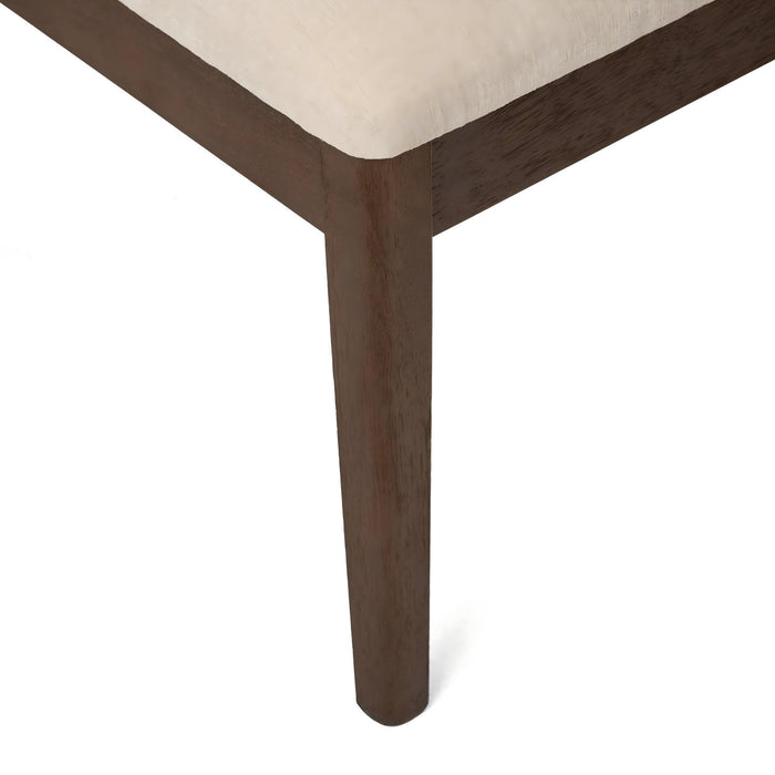 Compact Ergonomic Upholstered Side Chairs (Set of 2)