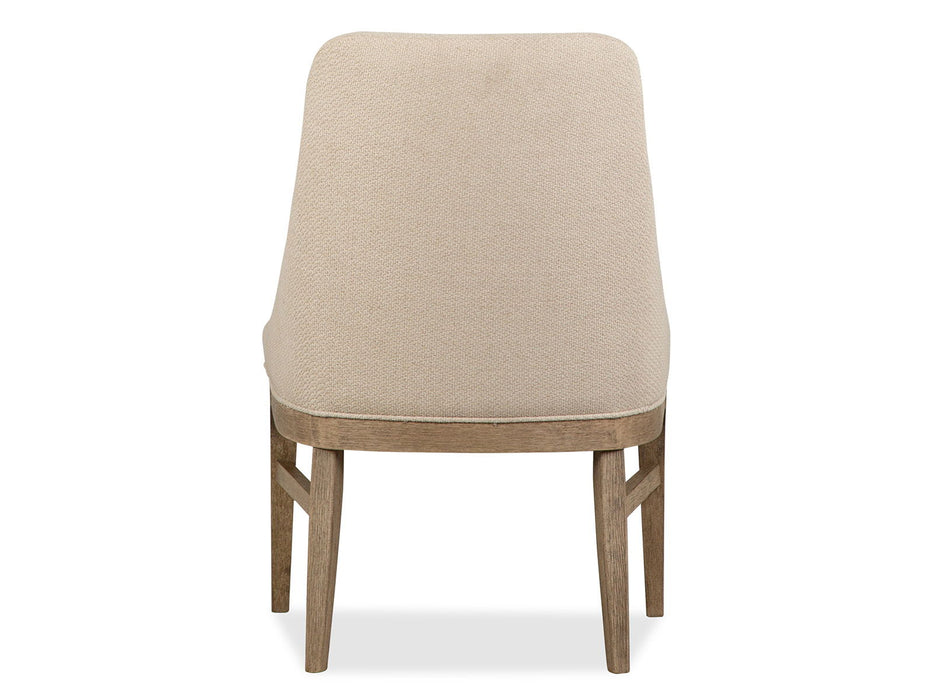 Tristan - Upholstered Arm Chair (Set of 2) - Swiss Coffee