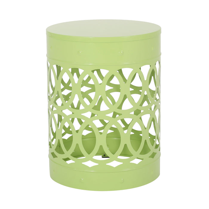 Outdoor Metal S/2 End Table