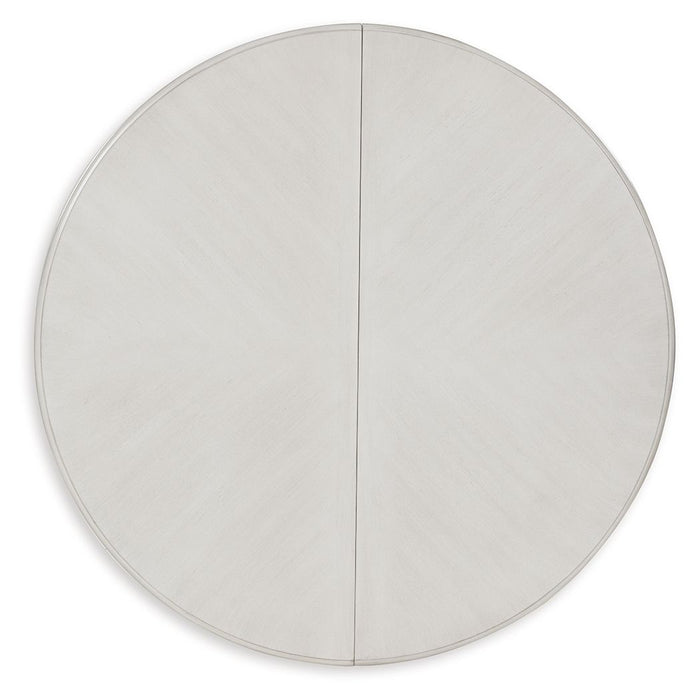 Montelaine - Oval Dining Room Extension Table - Antique White