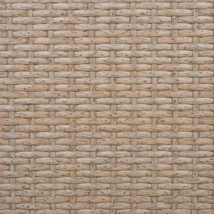 Outdoor Dining Chairs For Patios, Gardens (Set of 2) - Light Brown Multi / Light Teak