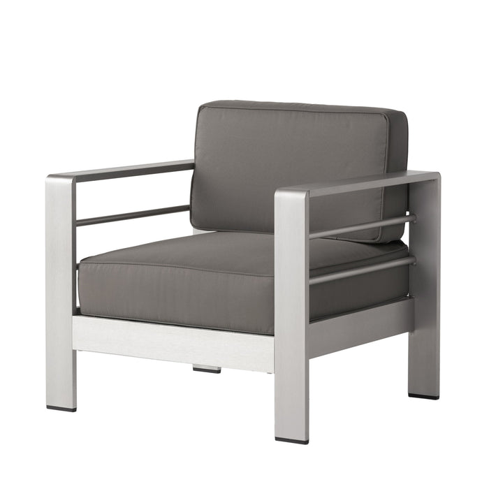 Cape Coral - 4 Pieces Outdoor Patio Chat Set