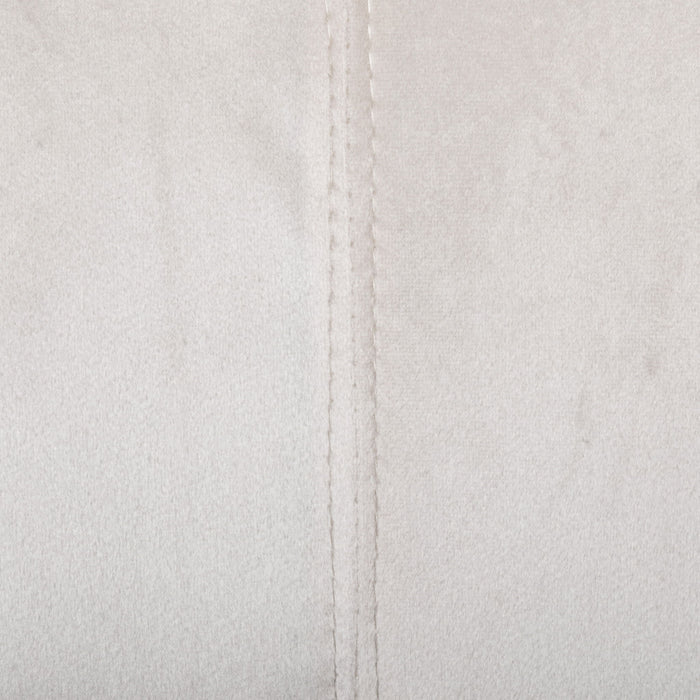 Modern Glam 3 Seater Sofa With Velvet Texture