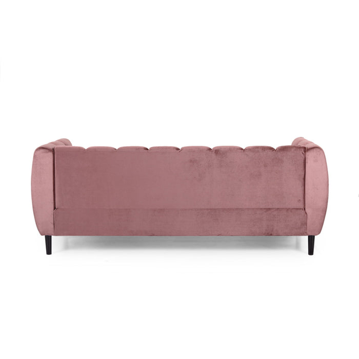 Miranda - Modern Glam Velvet 3 Seater Sofa
