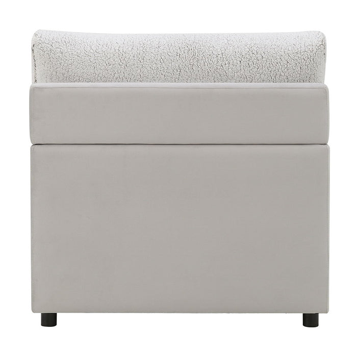 Tarrance - Modular Armless Chair - Gray