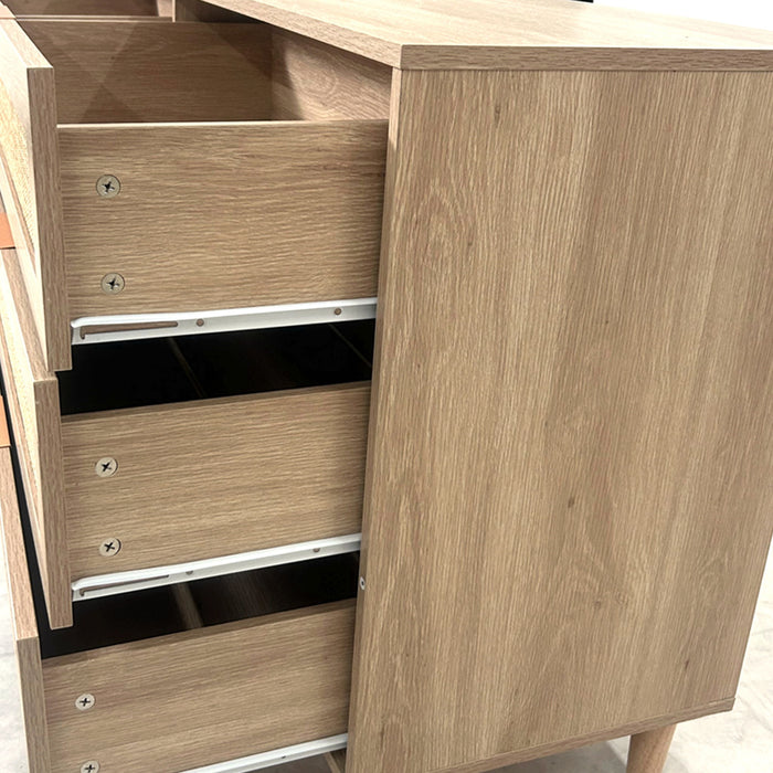 6 Drawer Storage Modern Cabinet For Bedroom