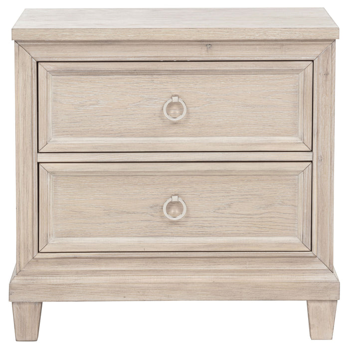 Wedner - 2 Drawer Nightstand - Oak