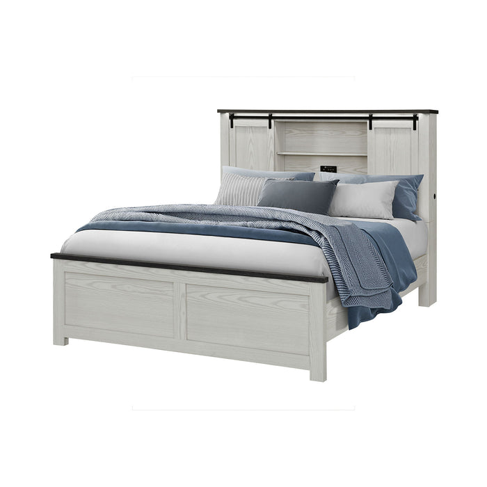 Avery - Bed With Bookcase Headboard
