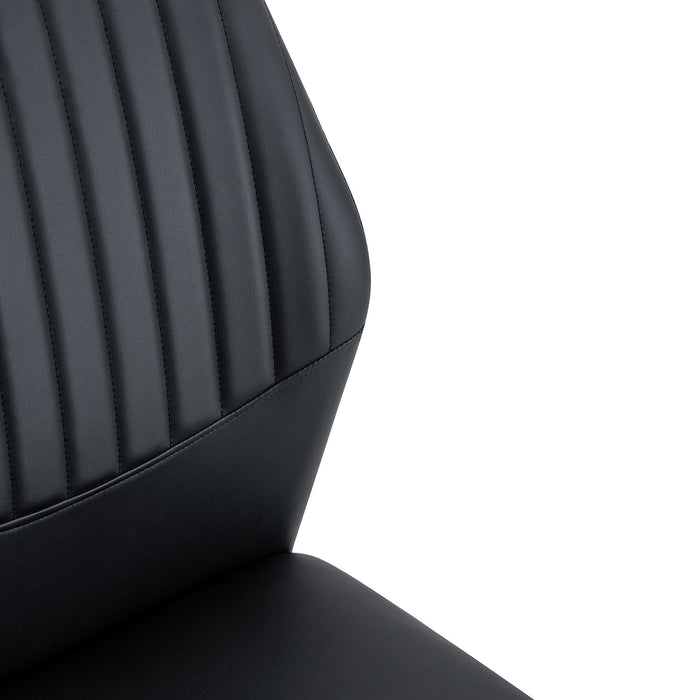 Luxury Simple Chair With Metal Leg