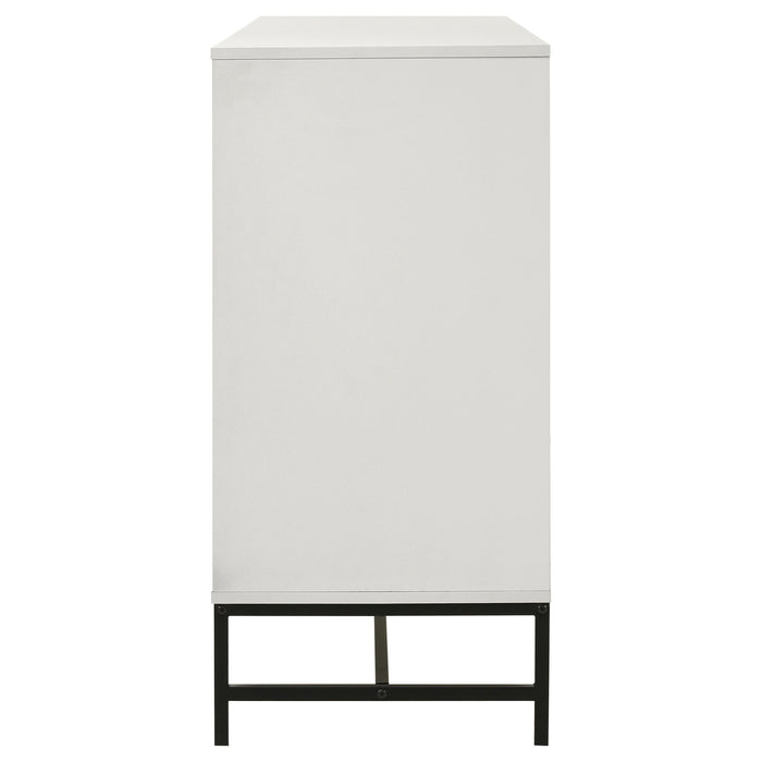 Taraval - 6 Drawer Bedroom Dresser - White