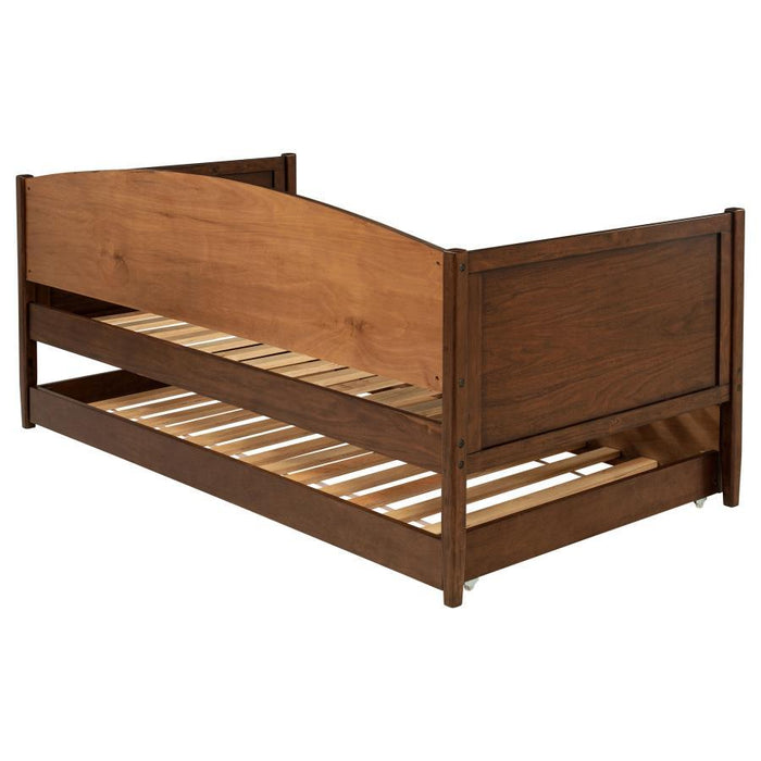 Bozeman - Wood Twin Daybed With Trundle - Medium Walnut