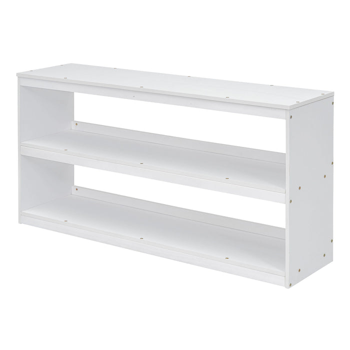 Loft Bed With Retractable Writing Desk And 3 Drawers With Storage Stairs And Shelves