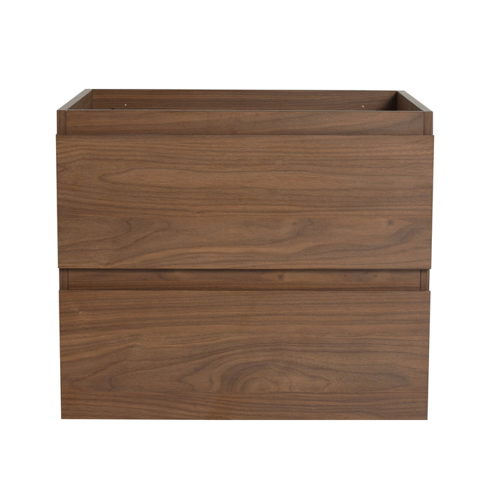 Wall Mounted Bathroom Vanity Cabinet, Soft Close Drawers (Vanity Only)