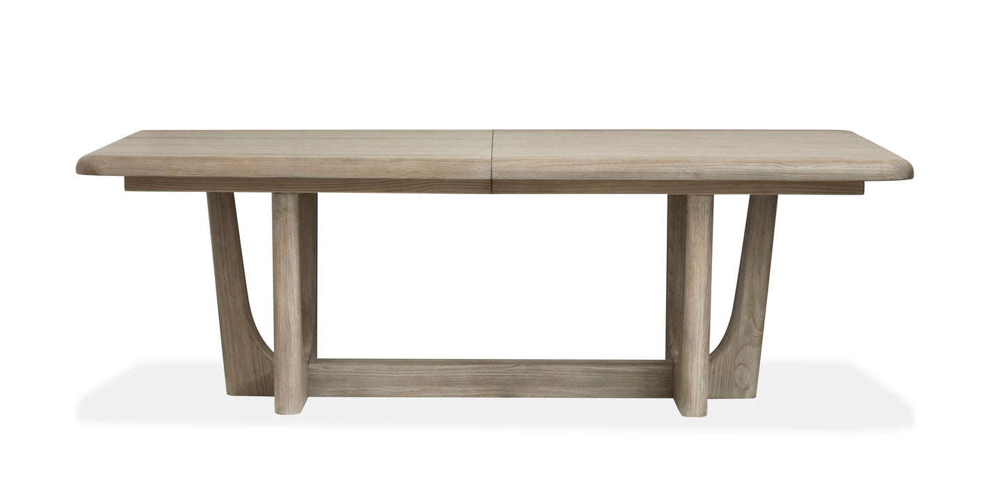 Braelyn - Extendable Trestle Dining Table Set