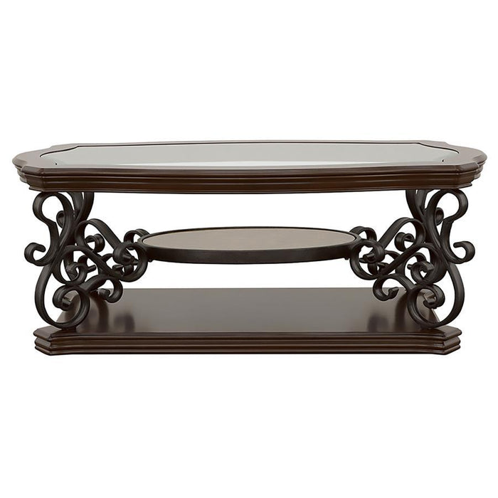 Laney - Glass Top Coffee And End Table Set