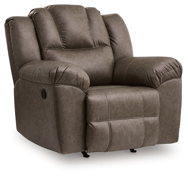 Lowilla - Rocker Recliner - Driftwood
