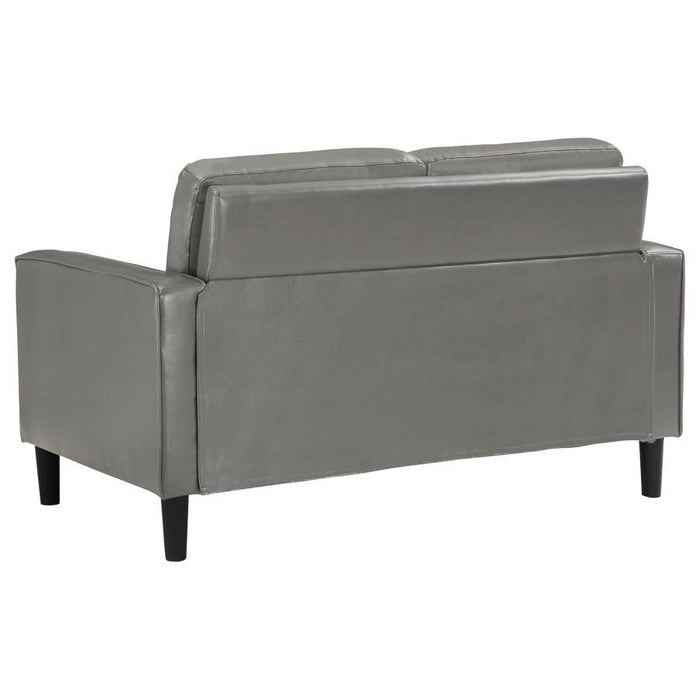 Ruth - Upholstered Track Arm Sofa Set