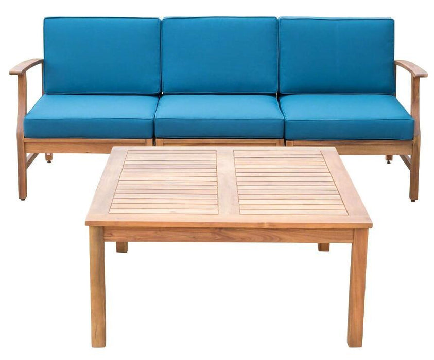 Perla - 3 Seater Sofa And Table Set