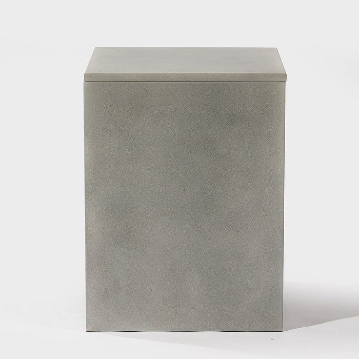 42" Propane Gas Fire Pit Table, 50000 Btu Rectangular Steel Fire Pit With Glass Wind Guard For Outside Patio Deck Garden Courtyard - Gray