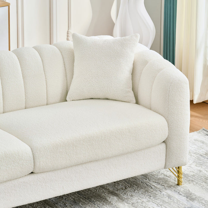 Oversized Sofa, Deep Tufted Couch
