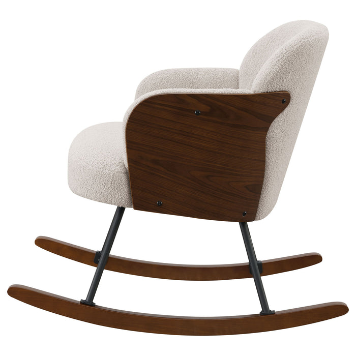 Valera - Upholstered Mid Back Rocking Chair
