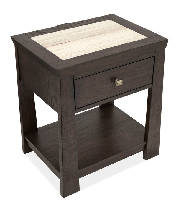 Tauren - Open Nightstand - Coffee Bean