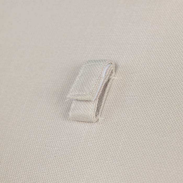 Outdoor Dining Set 1 Table 4 Chairs (Set of 5) - Teak / Beige