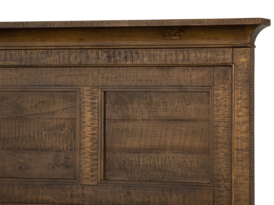 Bay Creek - Complete Panel Bed With Storage Rails