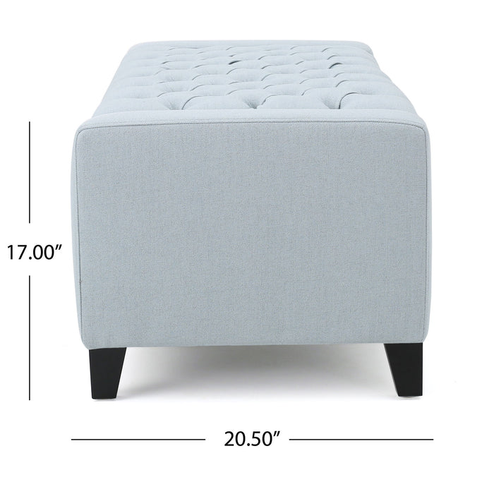 Guernsey - Ottoman Storage With Tufted Top