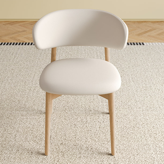 Dining Chair For Dining Room, Kitchen (Set of 2) - White
