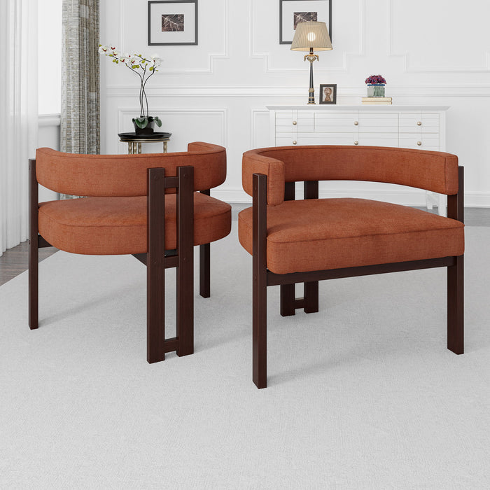 Modern Accent Teddy Upholstered Armchair