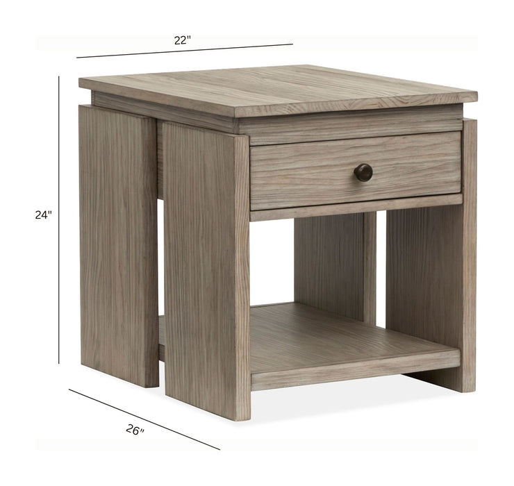 Conrad - Pie Shaped Lift Top Cocktail Table Set