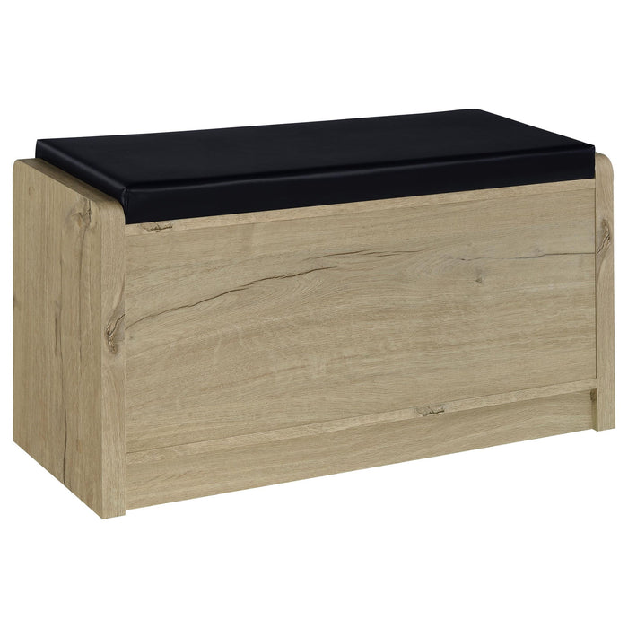 Astor - Open Shelf Storage Bench