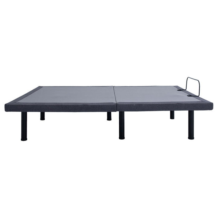 Kelven - Adjustable Bed Base With Wireless Remote And Dual Massage Motors