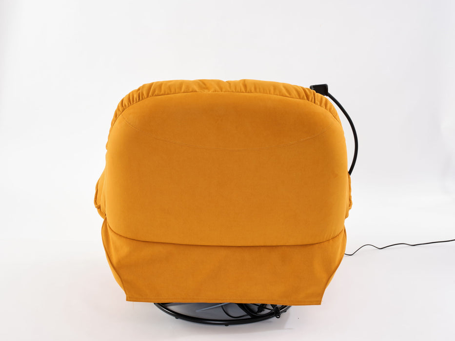 Power Recliner Swivel Glider USB Charger With Bluetooth Music Player, Sleep, Working, Game And Leisure