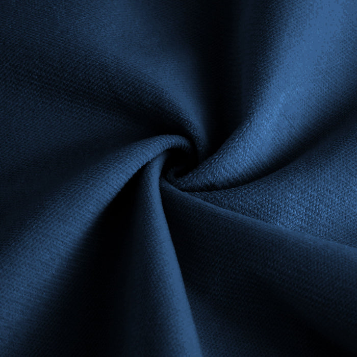 Modern Velvet Sofa With Bolstered Armrests And Pillows