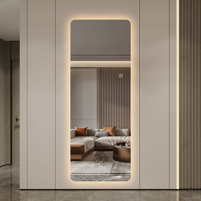 Wall Mounted LED Full Length Mirror