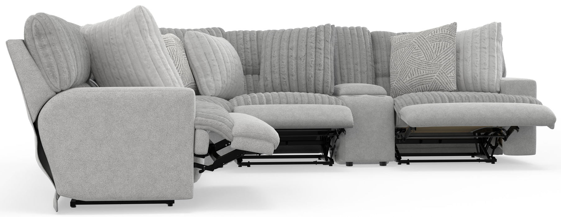 Abraxas - 6 Piece Reclining Sectional